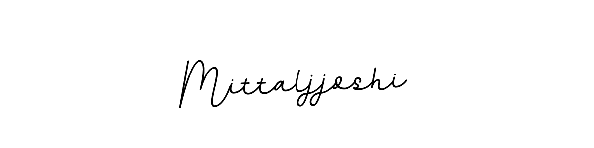 The best way (BallpointsItalic-DORy9) to make a short signature is to pick only two or three words in your name. The name Mittaljjoshi include a total of six letters. For converting this name. Mittaljjoshi signature style 11 images and pictures png
