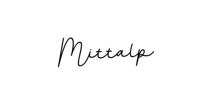 Mittalp stylish signature style. Best Handwritten Sign (BallpointsItalic-DORy9) for my name. Handwritten Signature Collection Ideas for my name Mittalp. Mittalp signature style 11 images and pictures png