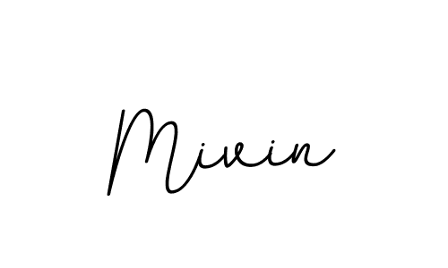 How to make Mivin signature? BallpointsItalic-DORy9 is a professional autograph style. Create handwritten signature for Mivin name. Mivin signature style 11 images and pictures png