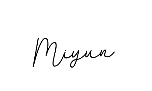 Use a signature maker to create a handwritten signature online. With this signature software, you can design (BallpointsItalic-DORy9) your own signature for name Miyun. Miyun signature style 11 images and pictures png