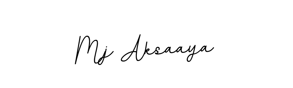 Similarly BallpointsItalic-DORy9 is the best handwritten signature design. Signature creator online .You can use it as an online autograph creator for name Mj Aksaaya. Mj Aksaaya signature style 11 images and pictures png