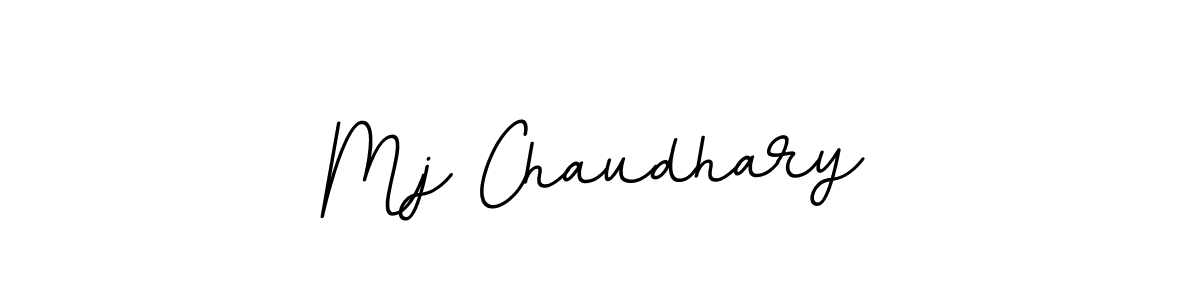 Mj Chaudhary stylish signature style. Best Handwritten Sign (BallpointsItalic-DORy9) for my name. Handwritten Signature Collection Ideas for my name Mj Chaudhary. Mj Chaudhary signature style 11 images and pictures png