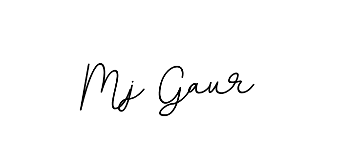 It looks lik you need a new signature style for name Mj Gaur. Design unique handwritten (BallpointsItalic-DORy9) signature with our free signature maker in just a few clicks. Mj Gaur signature style 11 images and pictures png