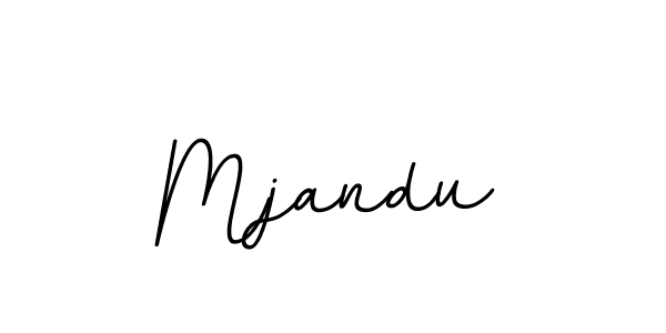 The best way (BallpointsItalic-DORy9) to make a short signature is to pick only two or three words in your name. The name Mjandu include a total of six letters. For converting this name. Mjandu signature style 11 images and pictures png