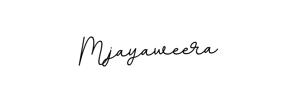 The best way (BallpointsItalic-DORy9) to make a short signature is to pick only two or three words in your name. The name Mjayaweera include a total of six letters. For converting this name. Mjayaweera signature style 11 images and pictures png