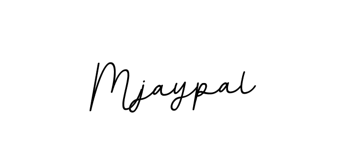 The best way (BallpointsItalic-DORy9) to make a short signature is to pick only two or three words in your name. The name Mjaypal include a total of six letters. For converting this name. Mjaypal signature style 11 images and pictures png