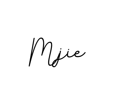 Make a beautiful signature design for name Mjie. With this signature (BallpointsItalic-DORy9) style, you can create a handwritten signature for free. Mjie signature style 11 images and pictures png