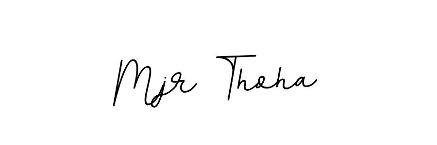 Make a beautiful signature design for name Mjr Thoha. Use this online signature maker to create a handwritten signature for free. Mjr Thoha signature style 11 images and pictures png