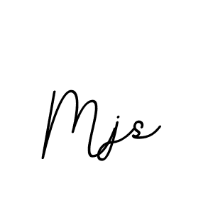 Design your own signature with our free online signature maker. With this signature software, you can create a handwritten (BallpointsItalic-DORy9) signature for name Mjs. Mjs signature style 11 images and pictures png
