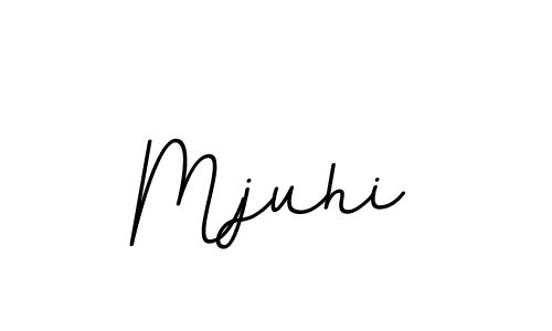 Create a beautiful signature design for name Mjuhi. With this signature (BallpointsItalic-DORy9) fonts, you can make a handwritten signature for free. Mjuhi signature style 11 images and pictures png