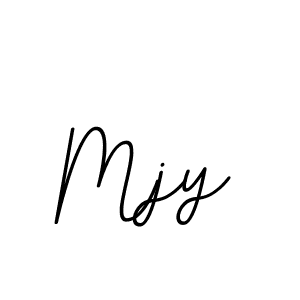 It looks lik you need a new signature style for name Mjy. Design unique handwritten (BallpointsItalic-DORy9) signature with our free signature maker in just a few clicks. Mjy signature style 11 images and pictures png