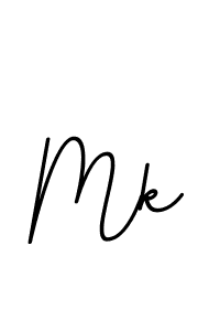 Make a beautiful signature design for name Mk. With this signature (BallpointsItalic-DORy9) style, you can create a handwritten signature for free. Mk signature style 11 images and pictures png