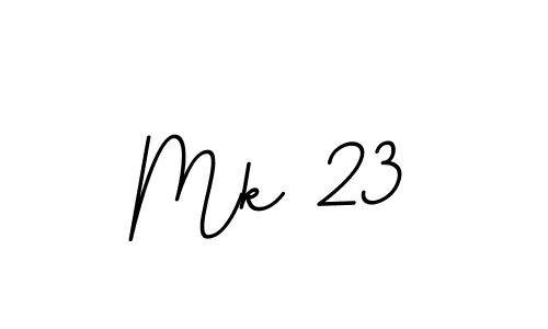 Also we have Mk 23 name is the best signature style. Create professional handwritten signature collection using BallpointsItalic-DORy9 autograph style. Mk 23 signature style 11 images and pictures png