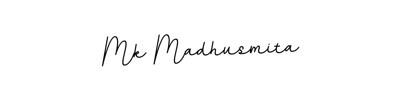 Also You can easily find your signature by using the search form. We will create Mk Madhusmita name handwritten signature images for you free of cost using BallpointsItalic-DORy9 sign style. Mk Madhusmita signature style 11 images and pictures png