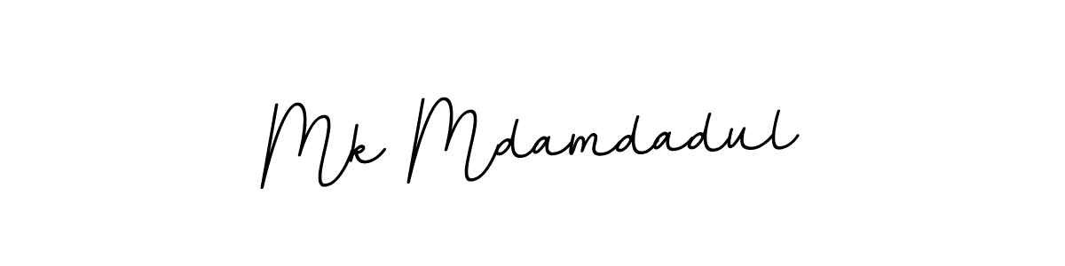 The best way (BallpointsItalic-DORy9) to make a short signature is to pick only two or three words in your name. The name Mk Mdamdadul include a total of six letters. For converting this name. Mk Mdamdadul signature style 11 images and pictures png
