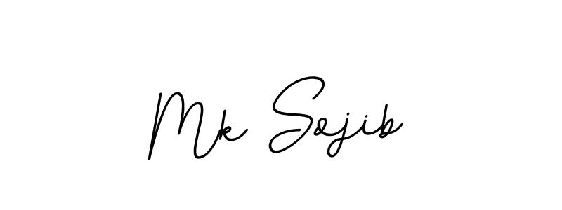 Use a signature maker to create a handwritten signature online. With this signature software, you can design (BallpointsItalic-DORy9) your own signature for name Mk Sojib. Mk Sojib signature style 11 images and pictures png