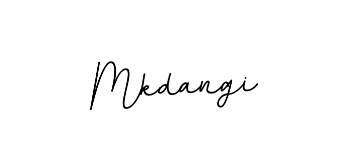 Use a signature maker to create a handwritten signature online. With this signature software, you can design (BallpointsItalic-DORy9) your own signature for name Mkdangi. Mkdangi signature style 11 images and pictures png