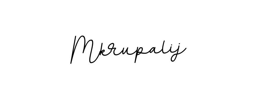 How to Draw Mkrupalij signature style? BallpointsItalic-DORy9 is a latest design signature styles for name Mkrupalij. Mkrupalij signature style 11 images and pictures png