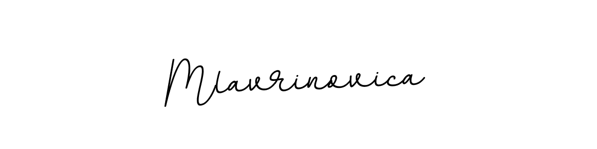 How to make Mlavrinovica name signature. Use BallpointsItalic-DORy9 style for creating short signs online. This is the latest handwritten sign. Mlavrinovica signature style 11 images and pictures png