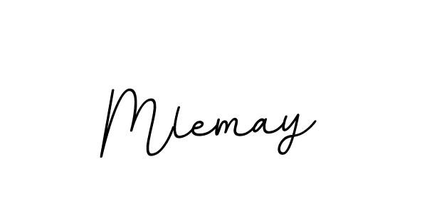 Use a signature maker to create a handwritten signature online. With this signature software, you can design (BallpointsItalic-DORy9) your own signature for name Mlemay. Mlemay signature style 11 images and pictures png