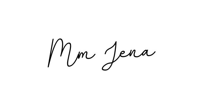 The best way (BallpointsItalic-DORy9) to make a short signature is to pick only two or three words in your name. The name Mm Jena include a total of six letters. For converting this name. Mm Jena signature style 11 images and pictures png