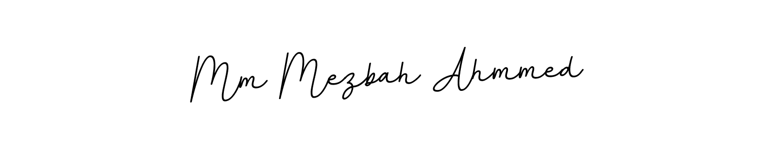 if you are searching for the best signature style for your name Mm Mezbah Ahmmed. so please give up your signature search. here we have designed multiple signature styles  using BallpointsItalic-DORy9. Mm Mezbah Ahmmed signature style 11 images and pictures png