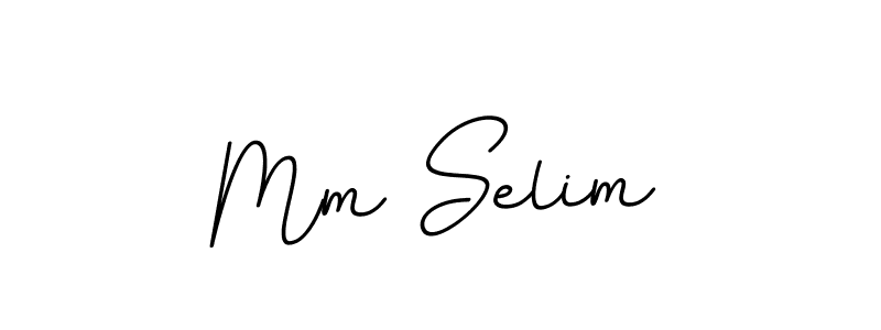 How to make Mm Selim signature? BallpointsItalic-DORy9 is a professional autograph style. Create handwritten signature for Mm Selim name. Mm Selim signature style 11 images and pictures png