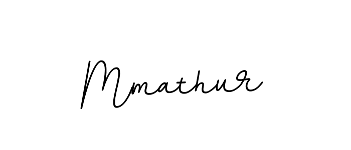 The best way (BallpointsItalic-DORy9) to make a short signature is to pick only two or three words in your name. The name Mmathur include a total of six letters. For converting this name. Mmathur signature style 11 images and pictures png