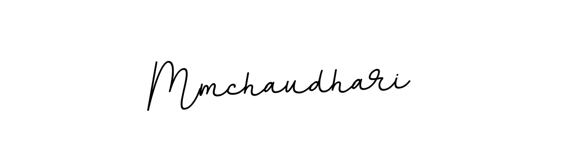 How to make Mmchaudhari name signature. Use BallpointsItalic-DORy9 style for creating short signs online. This is the latest handwritten sign. Mmchaudhari signature style 11 images and pictures png