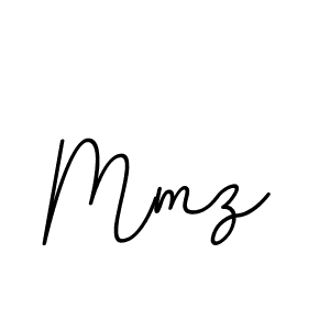 The best way (BallpointsItalic-DORy9) to make a short signature is to pick only two or three words in your name. The name Mmz include a total of six letters. For converting this name. Mmz signature style 11 images and pictures png