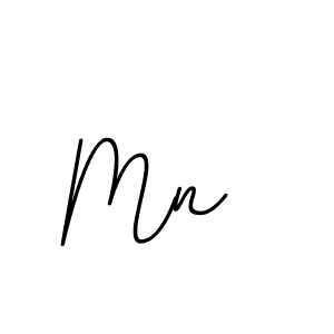 Create a beautiful signature design for name Mn . With this signature (BallpointsItalic-DORy9) fonts, you can make a handwritten signature for free. Mn  signature style 11 images and pictures png