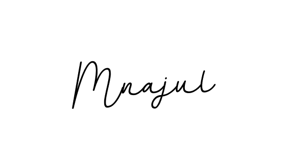 Mnajul stylish signature style. Best Handwritten Sign (BallpointsItalic-DORy9) for my name. Handwritten Signature Collection Ideas for my name Mnajul. Mnajul signature style 11 images and pictures png