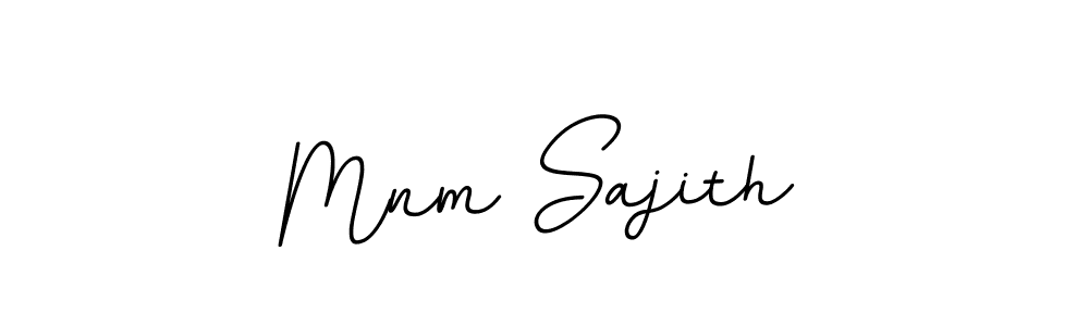 if you are searching for the best signature style for your name Mnm Sajith. so please give up your signature search. here we have designed multiple signature styles  using BallpointsItalic-DORy9. Mnm Sajith signature style 11 images and pictures png