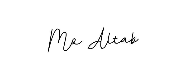 The best way (BallpointsItalic-DORy9) to make a short signature is to pick only two or three words in your name. The name Mo Altab include a total of six letters. For converting this name. Mo Altab signature style 11 images and pictures png