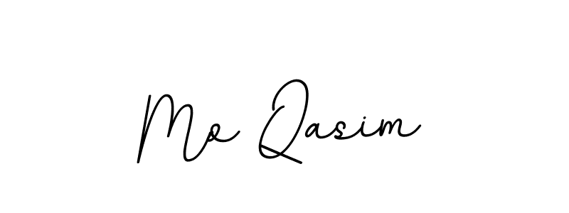 Create a beautiful signature design for name Mo Qasim. With this signature (BallpointsItalic-DORy9) fonts, you can make a handwritten signature for free. Mo Qasim signature style 11 images and pictures png