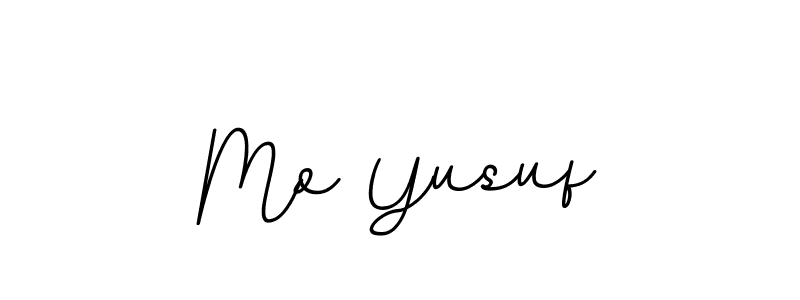 How to make Mo Yusuf signature? BallpointsItalic-DORy9 is a professional autograph style. Create handwritten signature for Mo Yusuf name. Mo Yusuf signature style 11 images and pictures png