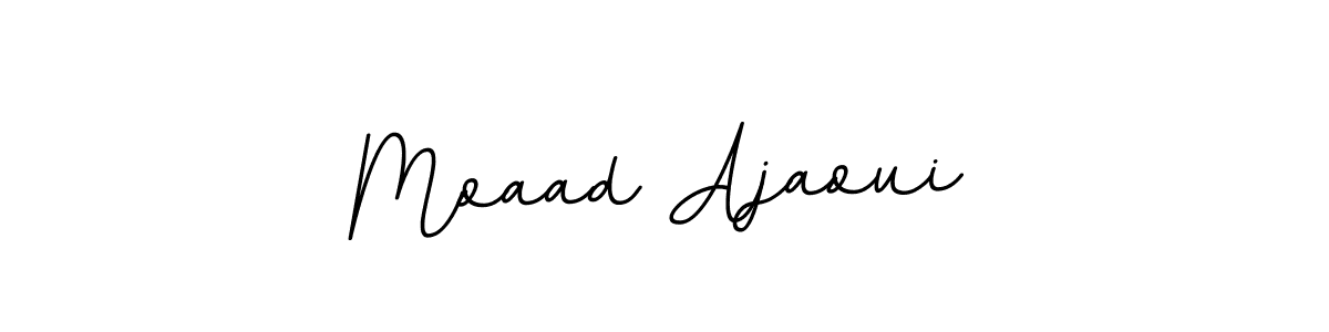 Also You can easily find your signature by using the search form. We will create Moaad Ajaoui name handwritten signature images for you free of cost using BallpointsItalic-DORy9 sign style. Moaad Ajaoui signature style 11 images and pictures png