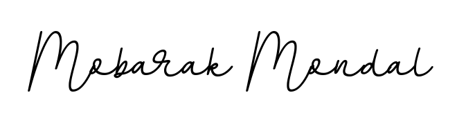 Generate high-definition signature styles for Mobarak Mondal. The BallpointsItalic-DORy9 typeface ensures crisp legibility and sophisticated design. Mobarak Mondal signature style 11 images and pictures png