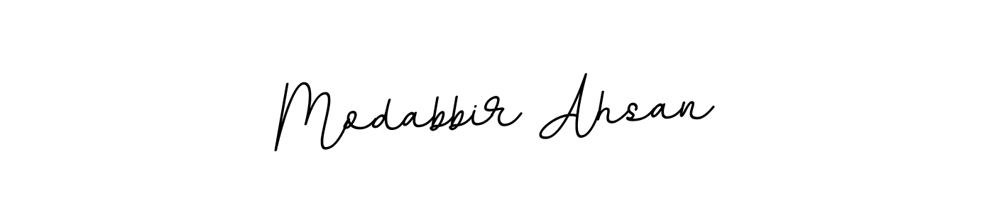 Also we have Modabbir Ahsan name is the best signature style. Create professional handwritten signature collection using BallpointsItalic-DORy9 autograph style. Modabbir Ahsan signature style 11 images and pictures png