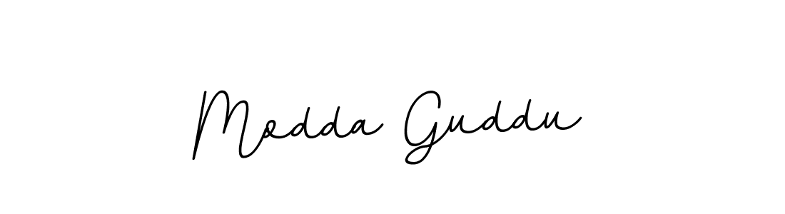 Make a beautiful signature design for name Modda Guddu. With this signature (BallpointsItalic-DORy9) style, you can create a handwritten signature for free. Modda Guddu signature style 11 images and pictures png