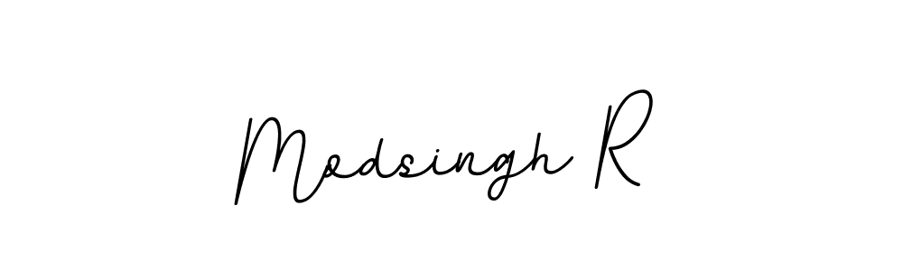 Also we have Modsingh R name is the best signature style. Create professional handwritten signature collection using BallpointsItalic-DORy9 autograph style. Modsingh R signature style 11 images and pictures png