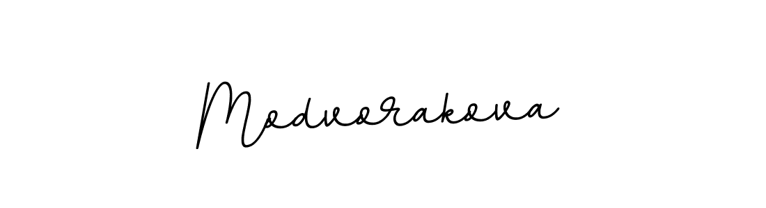 Make a beautiful signature design for name Modvorakova. With this signature (BallpointsItalic-DORy9) style, you can create a handwritten signature for free. Modvorakova signature style 11 images and pictures png