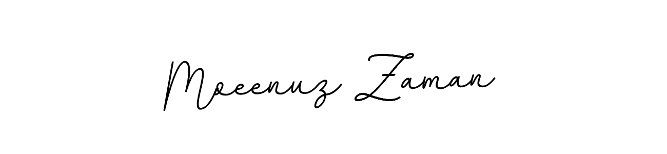 Design your own signature with our free online signature maker. With this signature software, you can create a handwritten (BallpointsItalic-DORy9) signature for name Moeenuz Zaman. Moeenuz Zaman signature style 11 images and pictures png