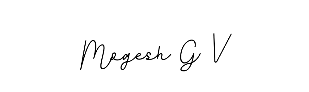 How to make Mogesh G V signature? BallpointsItalic-DORy9 is a professional autograph style. Create handwritten signature for Mogesh G V name. Mogesh G V signature style 11 images and pictures png