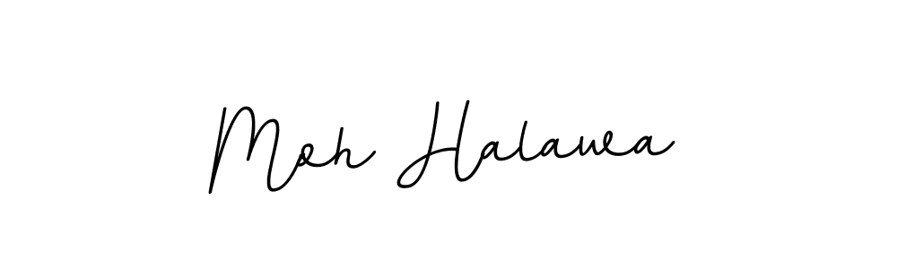The best way (BallpointsItalic-DORy9) to make a short signature is to pick only two or three words in your name. The name Moh Halawa include a total of six letters. For converting this name. Moh Halawa signature style 11 images and pictures png