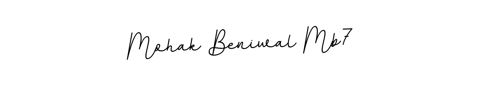 Check out images of Autograph of Mohak Beniwal Mb7 name. Actor Mohak Beniwal Mb7 Signature Style. BallpointsItalic-DORy9 is a professional sign style online. Mohak Beniwal Mb7 signature style 11 images and pictures png