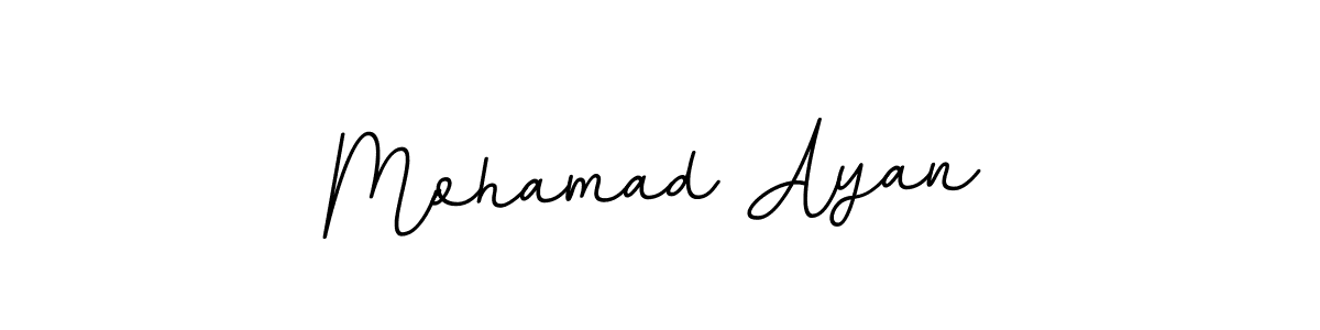 Mohamad Ayan stylish signature style. Best Handwritten Sign (BallpointsItalic-DORy9) for my name. Handwritten Signature Collection Ideas for my name Mohamad Ayan. Mohamad Ayan signature style 11 images and pictures png