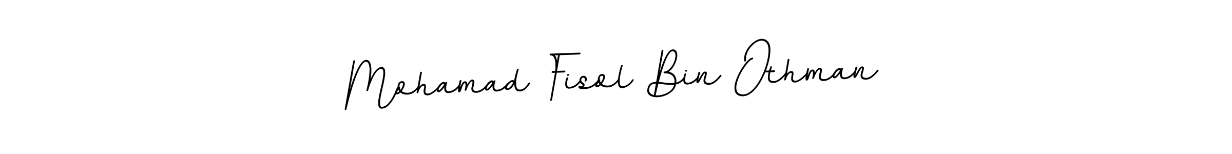 Design your own signature with our free online signature maker. With this signature software, you can create a handwritten (BallpointsItalic-DORy9) signature for name Mohamad Fisol Bin Othman. Mohamad Fisol Bin Othman signature style 11 images and pictures png