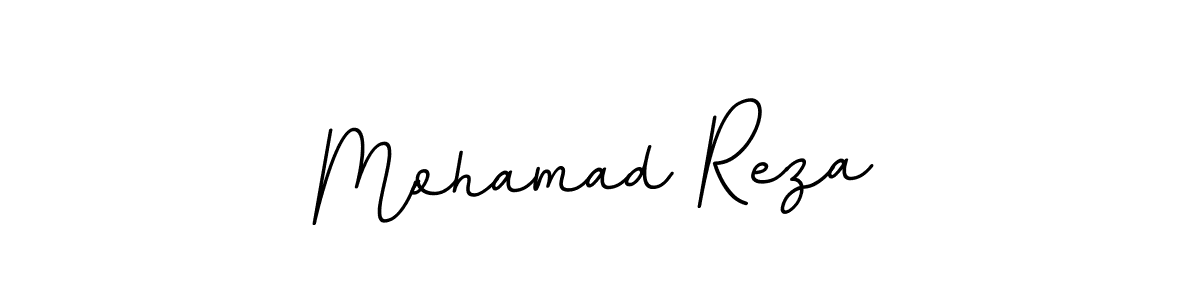 Use a signature maker to create a handwritten signature online. With this signature software, you can design (BallpointsItalic-DORy9) your own signature for name Mohamad Reza. Mohamad Reza signature style 11 images and pictures png