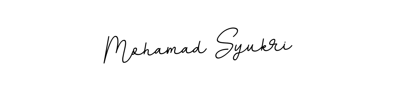 This is the best signature style for the Mohamad Syukri name. Also you like these signature font (BallpointsItalic-DORy9). Mix name signature. Mohamad Syukri signature style 11 images and pictures png